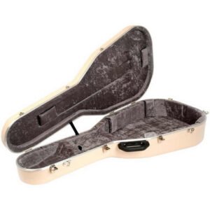 PU Leather Classical Guitar Hard Case - Vintage Brown Finish