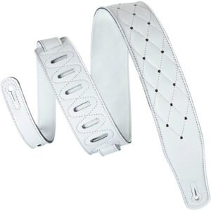 Guitar Strap - Apricot Patterned, Premium