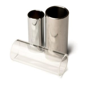 Glass and Metal Guitar Slide Set