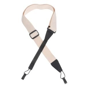 Adjustable Clip-On Ukulele Strap White