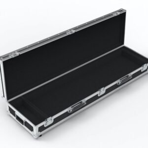 Synthesizer Keyboard Flight Case with Foam Interior and Wheels