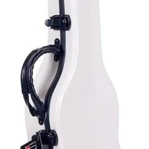 Fiberglass Baritone Ukulele Hard-Shell Case with Backpack Straps