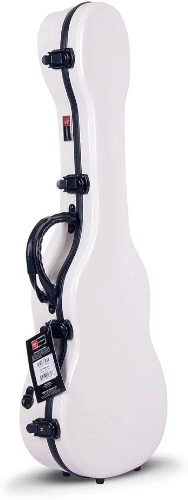 Fiberglass Baritone Ukulele Hard-Shell Case with Backpack Straps