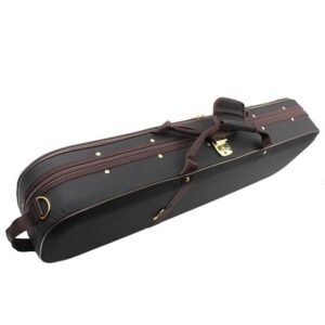Canvas Violin Case with Leather Trim