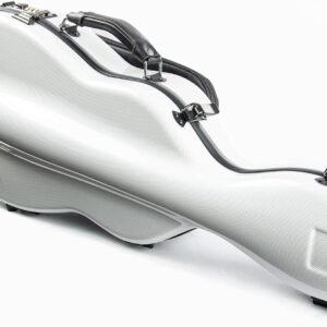4/4 Pear-Shaped Carbon Fiber Violin Hard Case with Backpack Straps